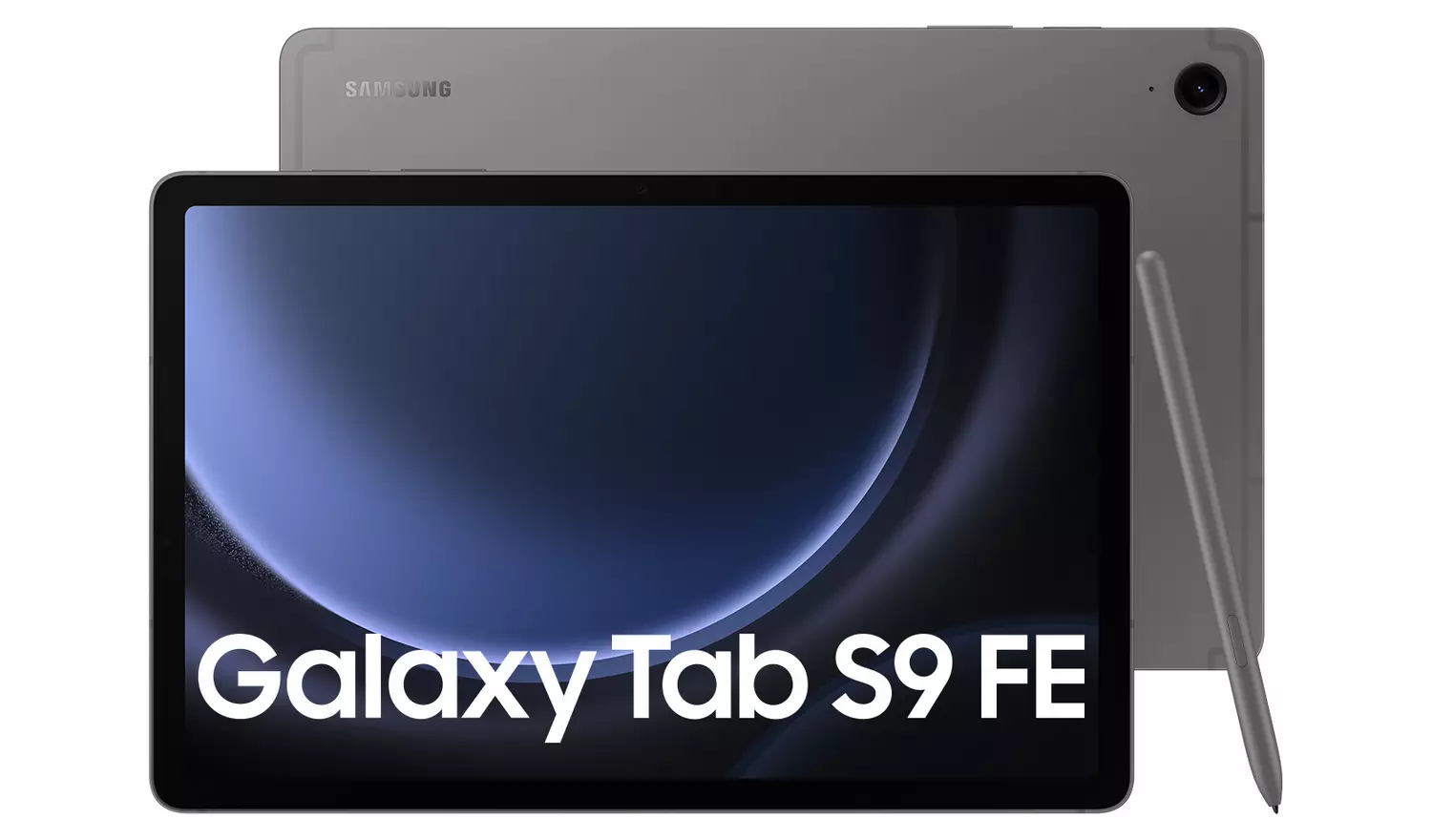 تبلت سامسونگ Galaxy Tab S9 FE با صفحه نمایش 11 اینچی، ظرفیت 128 گیگابایت و اتصال Wi-Fi - رنگ خاکستری