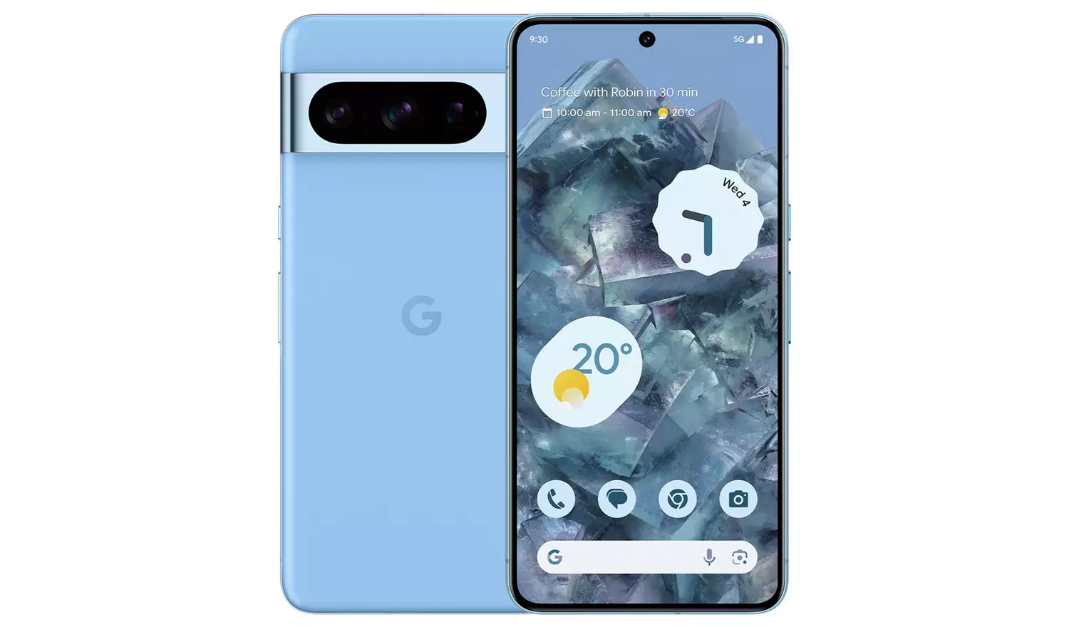 گوشی موبایل Google Pixel 8 Pro 5G با حافظه داخلی 256 گیگابایت - رنگ Bay